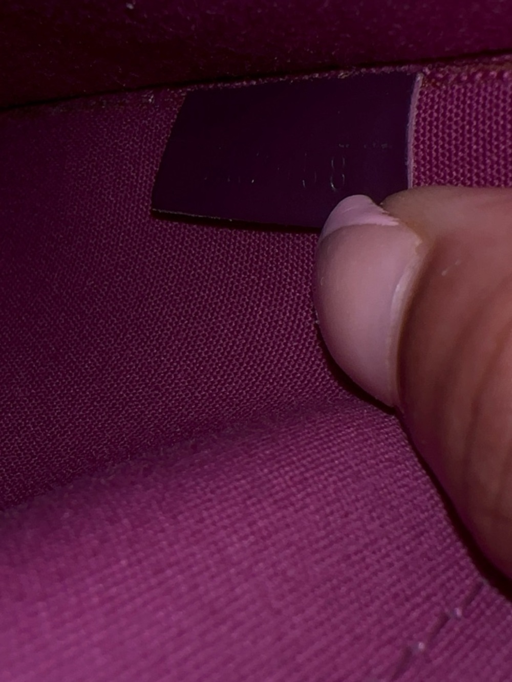 Louis Vuitton Structured Shoulder Bag in Deep Purple - Picture 16 of 16